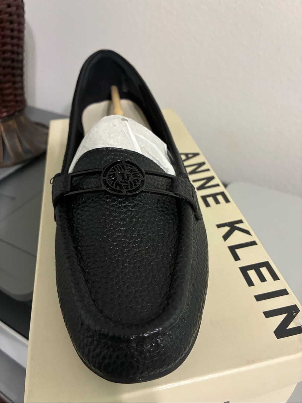 Anne Klein Black Okey Shoes Size 10M